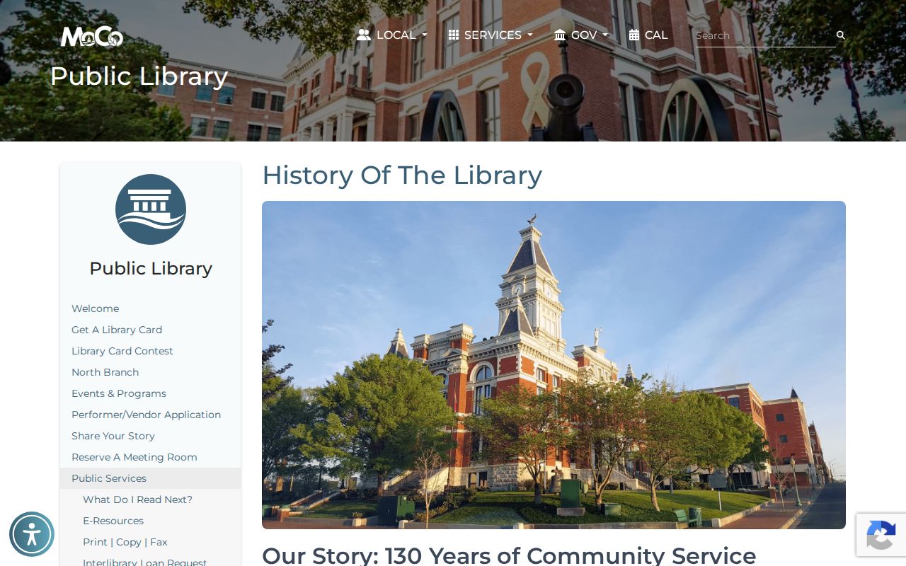 Clarksville city-directory research at the public library historical page